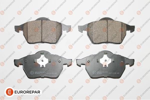 EUROREPAR 1617260680 - Brake Pad Set, disc brake autospares.lv
