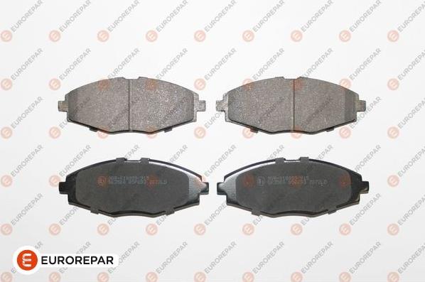 EUROREPAR 1617261680 - Brake Pad Set, disc brake autospares.lv