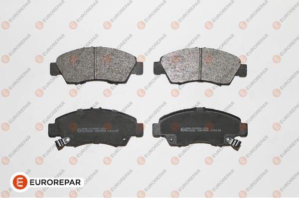 EUROREPAR 1617268680 - Brake Pad Set, disc brake autospares.lv