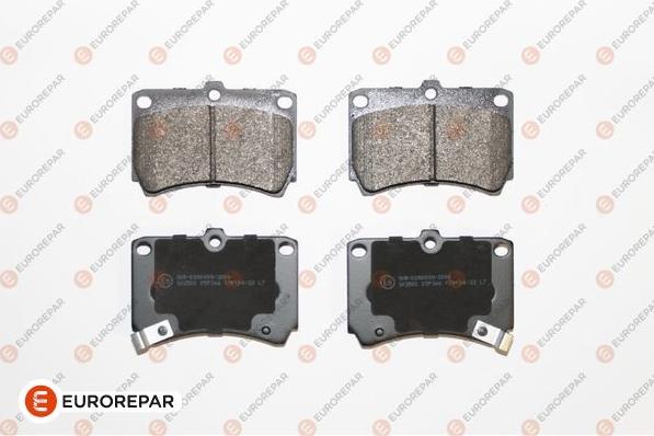 EUROREPAR 1617268180 - Brake Pad Set, disc brake autospares.lv