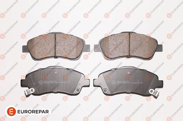 EUROREPAR 1617263480 - Brake Pad Set, disc brake autospares.lv