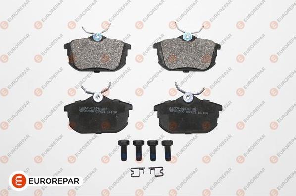 EUROREPAR 1617263280 - Brake Pad Set, disc brake autospares.lv