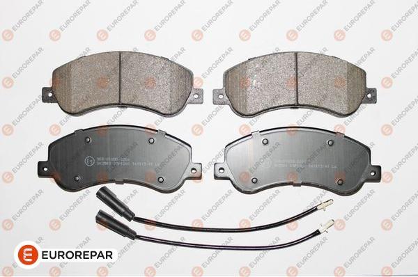 EUROREPAR 1617286380 - Brake Pad Set, disc brake autospares.lv