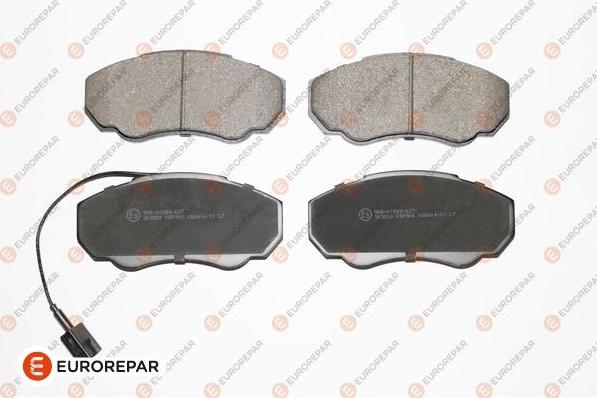 EUROREPAR 1617280580 - Brake Pad Set, disc brake autospares.lv