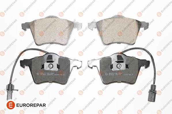 EUROREPAR 1617281680 - Brake Pad Set, disc brake autospares.lv