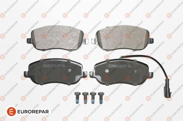 EUROREPAR 1617281180 - Brake Pad Set, disc brake autospares.lv