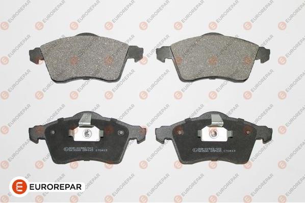 EUROREPAR 1617281380 - Brake Pad Set, disc brake autospares.lv