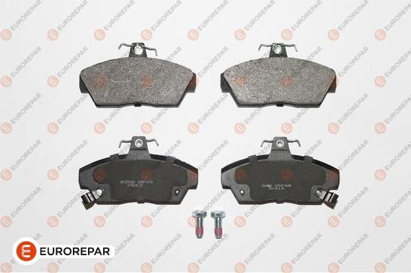 EUROREPAR 1617283080 - Brake Pad Set, disc brake autospares.lv