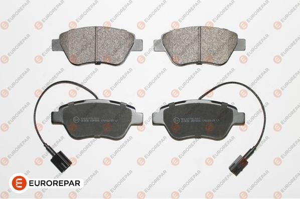 EUROREPAR 1617283380 - Brake Pad Set, disc brake autospares.lv