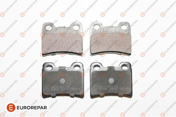 EUROREPAR 1617282880 - Brake Pad Set, disc brake autospares.lv