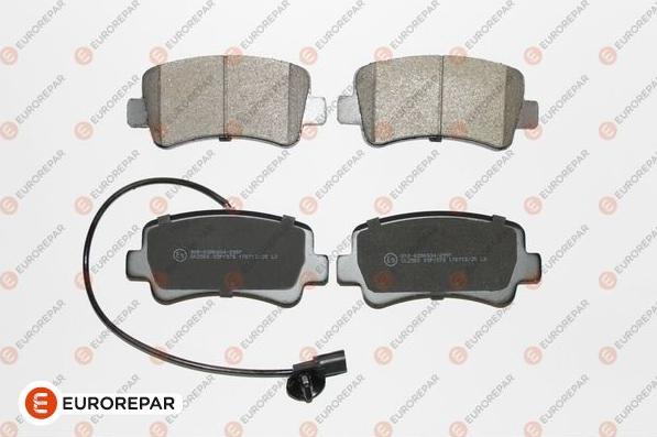 EUROREPAR 1617287580 - Brake Pad Set, disc brake autospares.lv