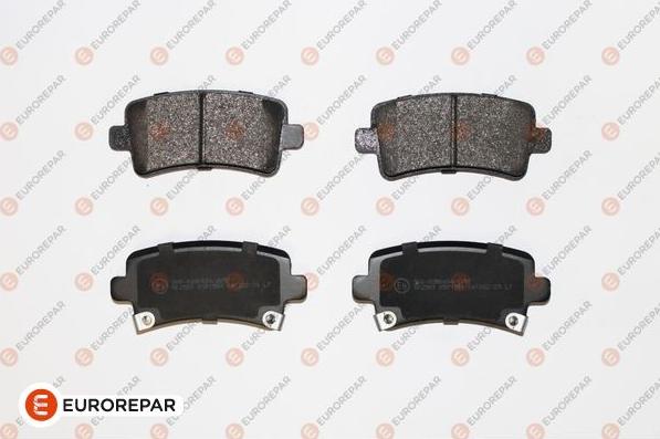 EUROREPAR 1617287180 - Brake Pad Set, disc brake autospares.lv