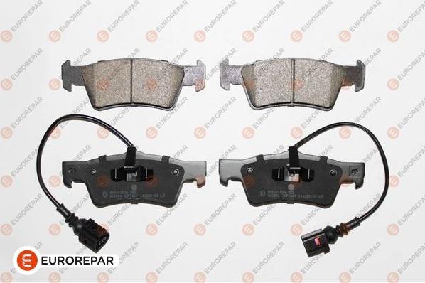 EUROREPAR 1617275180 - Brake Pad Set, disc brake autospares.lv