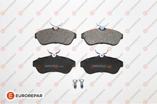 EUROREPAR 1617270280 - Brake Pad Set, disc brake autospares.lv