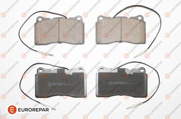 EUROREPAR 1617278980 - Brake Pad Set, disc brake autospares.lv