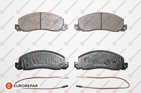 EUROREPAR 1617273480 - Brake Pad Set, disc brake autospares.lv