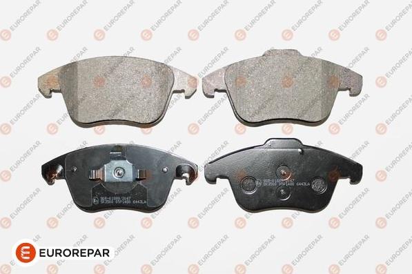 EUROREPAR 1617273380 - Brake Pad Set, disc brake autospares.lv