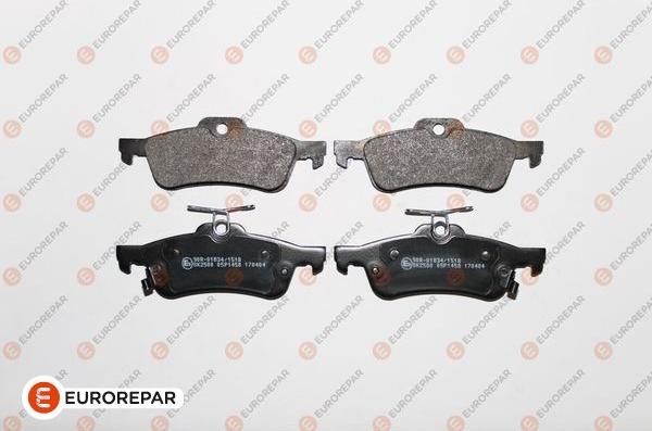 EUROREPAR 1617272180 - Brake Pad Set, disc brake autospares.lv