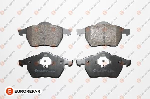 EUROREPAR 1617277180 - Brake Pad Set, disc brake autospares.lv