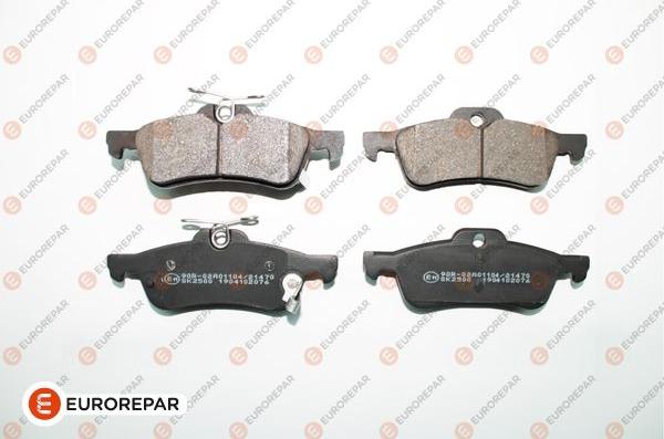 EUROREPAR 1689800680 - Brake Pad Set, disc brake autospares.lv