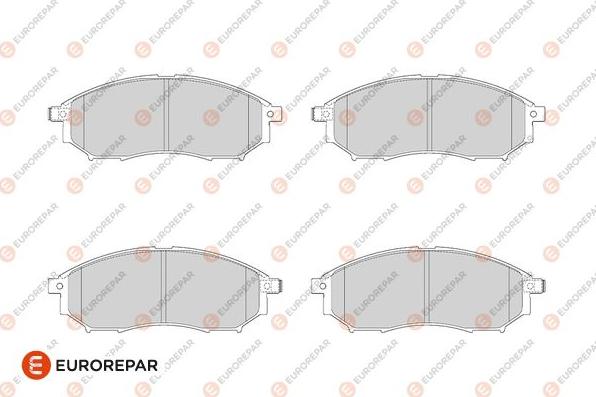 EUROREPAR 1686264580 - Brake Pad Set, disc brake autospares.lv