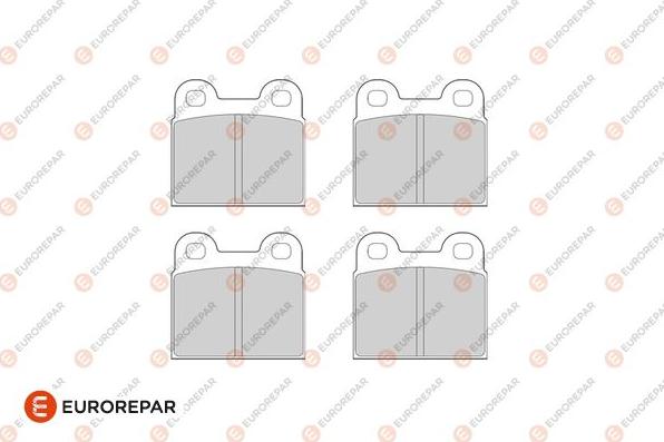 EUROREPAR 1686264380 - Brake Pad Set, disc brake autospares.lv