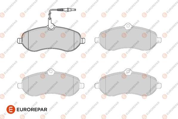 EUROREPAR 1686265980 - Brake Pad Set, disc brake autospares.lv