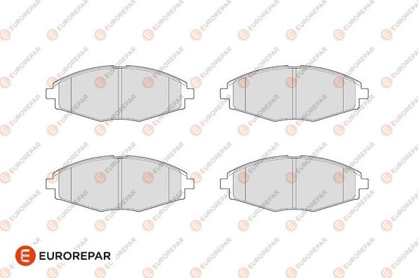 EUROREPAR 1686265180 - Brake Pad Set, disc brake autospares.lv