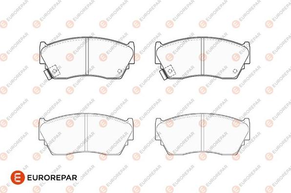 EUROREPAR 1686266980 - Brake Pad Set, disc brake autospares.lv