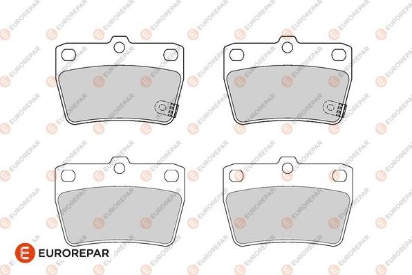 EUROREPAR 1686266480 - Brake Pad Set, disc brake autospares.lv