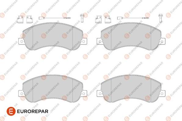 EUROREPAR 1686268380 - Brake Pad Set, disc brake autospares.lv