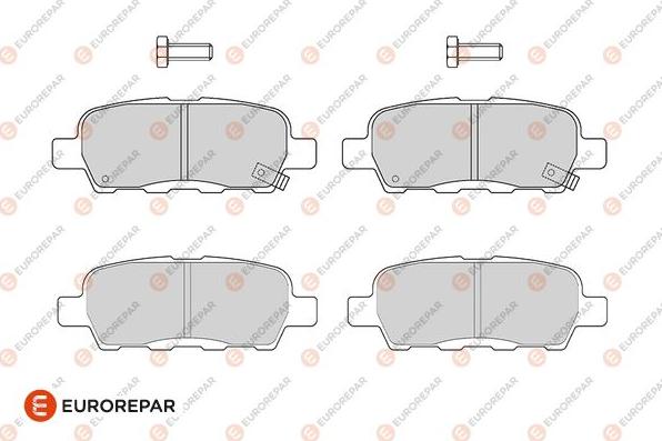 EUROREPAR 1686263980 - Brake Pad Set, disc brake autospares.lv