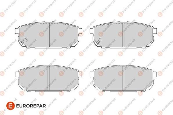 EUROREPAR 1686263880 - Brake Pad Set, disc brake autospares.lv