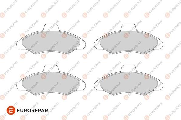 EUROREPAR 1686279080 - Brake Pad Set, disc brake autospares.lv