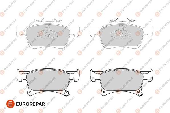 EUROREPAR 1686279780 - Brake Pad Set, disc brake autospares.lv