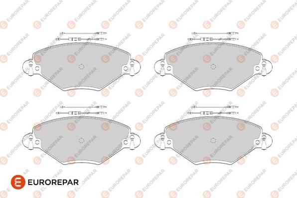 EUROREPAR 1686275480 - Brake Pad Set, disc brake autospares.lv