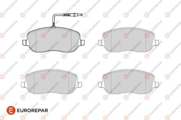 EUROREPAR 1686270180 - Brake Pad Set, disc brake autospares.lv