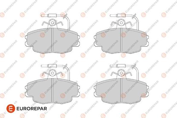 EUROREPAR 1686271480 - Brake Pad Set, disc brake autospares.lv