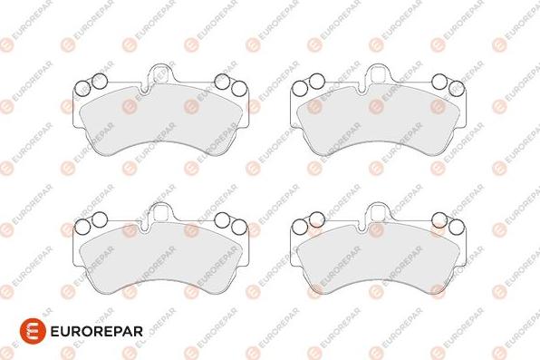 EUROREPAR 1686273580 - Brake Pad Set, disc brake autospares.lv