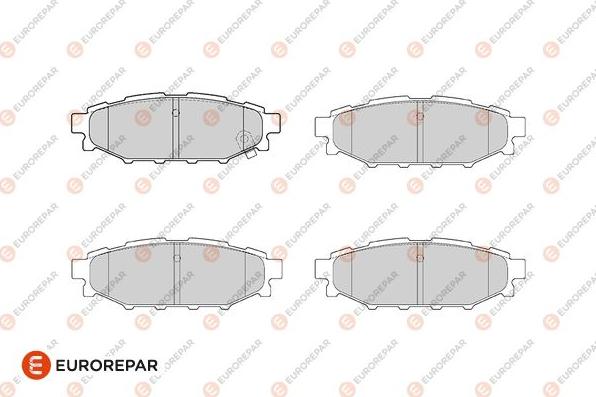 EUROREPAR 1686272280 - Brake Pad Set, disc brake autospares.lv
