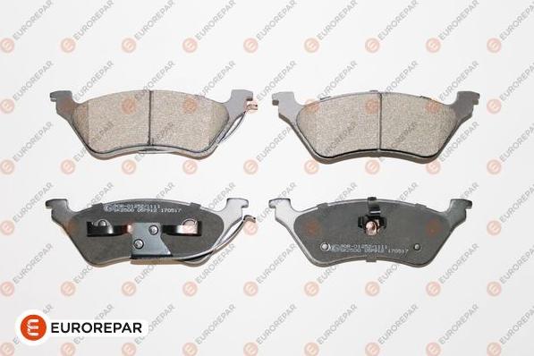 EUROREPAR 1681165680 - Brake Pad Set, disc brake autospares.lv