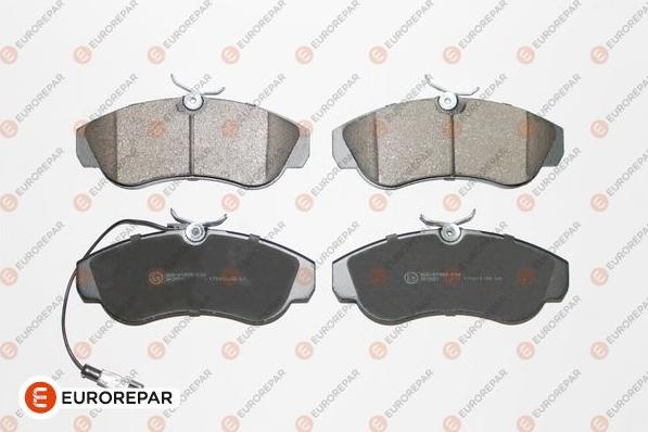 EUROREPAR 1681166180 - Brake Pad Set, disc brake autospares.lv