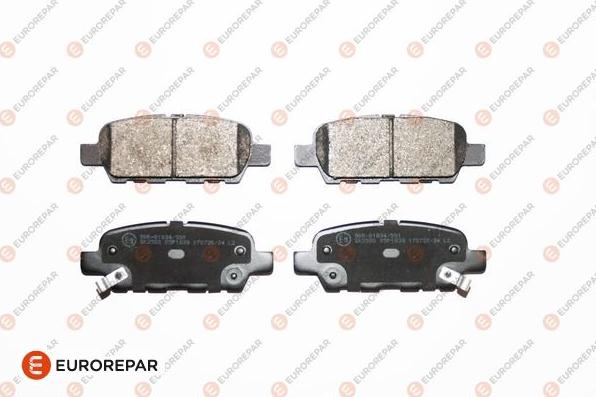 EUROREPAR 1681162680 - Brake Pad Set, disc brake autospares.lv