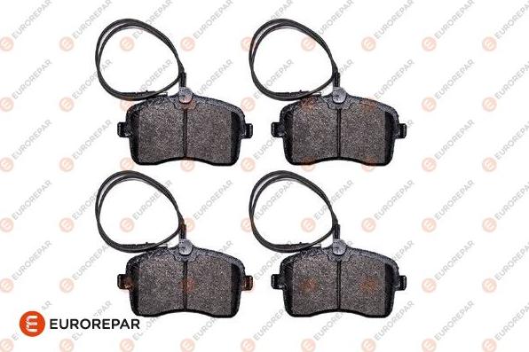 EUROREPAR 1682309180 - Brake Pad Set, disc brake autospares.lv