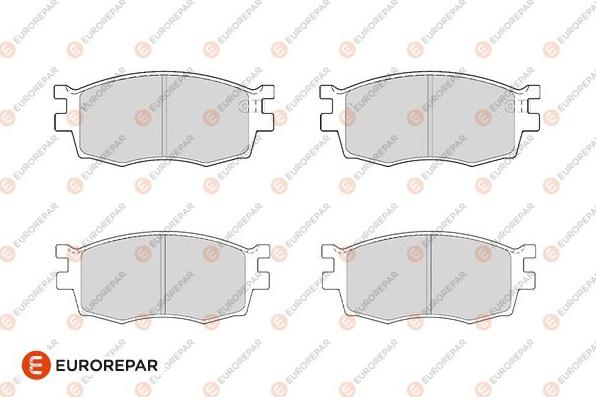 EUROREPAR 1682319780 - Brake Pad Set, disc brake autospares.lv