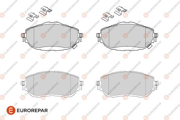 EUROREPAR 1682313580 - Brake Pad Set, disc brake autospares.lv