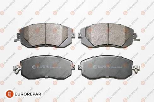 EUROREPAR 1682324380 - Brake Pad Set, disc brake autospares.lv