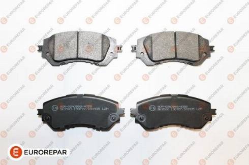 EUROREPAR 1682325580 - Brake Pad Set, disc brake autospares.lv