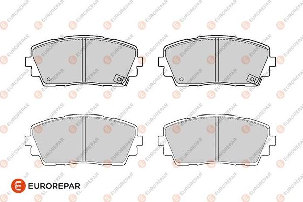 EUROREPAR 1682322480 - Brake Pad Set, disc brake autospares.lv