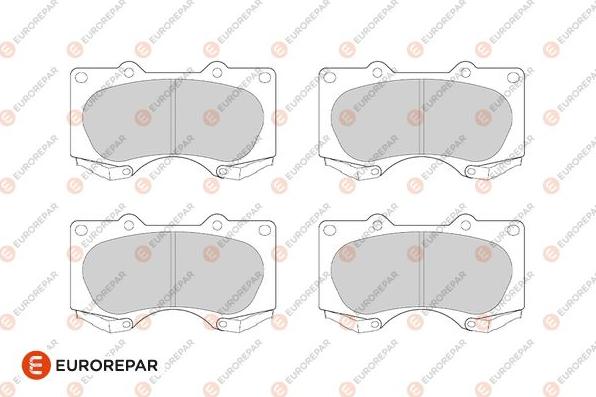 EUROREPAR 1682322180 - Brake Pad Set, disc brake autospares.lv